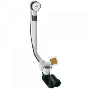 Vidage baignoire avec trop‑plein et valve automatique  Ø 73 mm – TRES 53484601