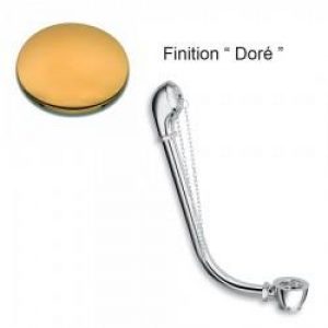 VIDAGE BAIGNOIRE RETRO A CHAINETTE LAITON DORE – CRISTINA ONDYNA VR45652