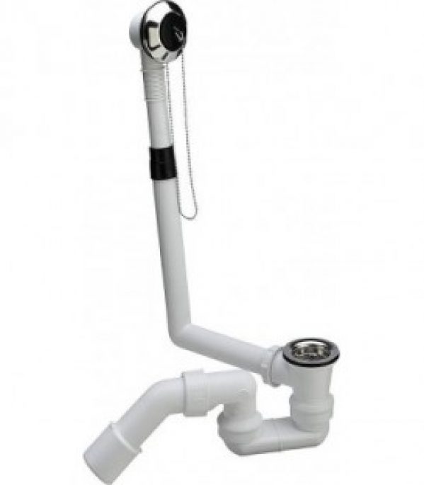 Vidage de baignoire Citaplex avec bbouchon , modèle 6175.45 chromé