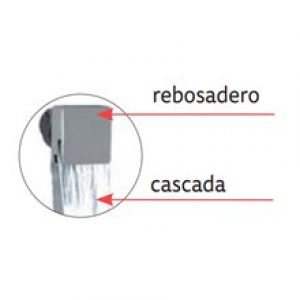 Vidage pour baignoire avec remplissage carré TRES