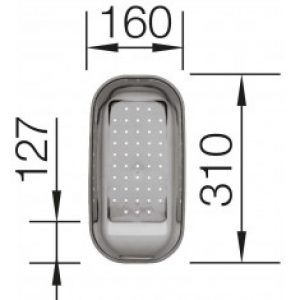 Vide-sauce gris transparent plastique – Blanco