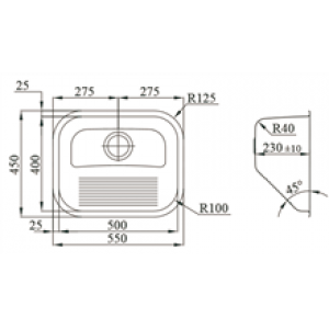 Évier Acquaviva TEGLER