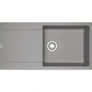 Évier encastrable – Fragranit – 1 cuve + égouttoir – MRG611-XL