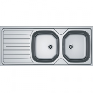 Évier inox REN 621, acier inoxydable…