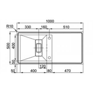 Évier Invisible 105 TEGLER