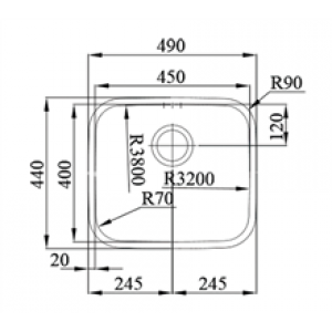 Évier Laguna TEGLER