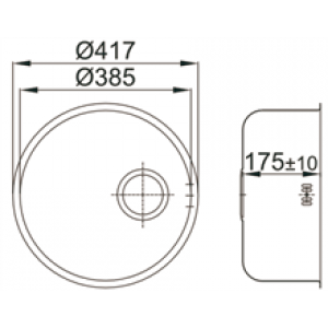 Évier Pio Mithus TEGLER