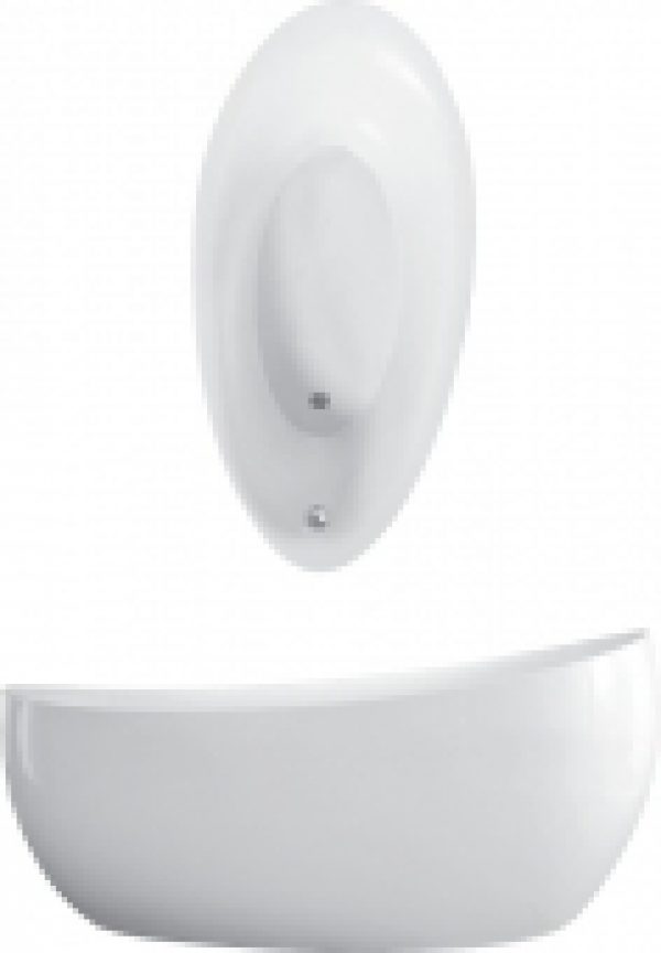Villeroy & Boch Aveo – Baignore en ilôt avec écoulement et trop-plein prolongé 1900 x 950 mm star white