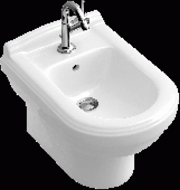 Villeroy & Boch HOMMAGE – Bidet suspendu blanc avec CeramicPlus