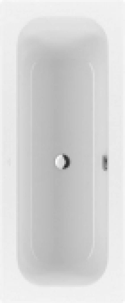 Villeroy & Boch Loop & Friends – Baignoire Rectangulaire & Friends 1700 x 750 blanc Solo alpin avec la forme intérieure carr�…