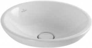 Villeroy & Boch Loop & Friends – Vasque à poser pour meuble 380×380 pergame avec CeramicPlus