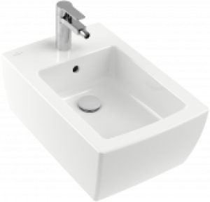 Villeroy & Boch Memento 2.0 – Bidet suspendu blanc avec CeramicPlus
