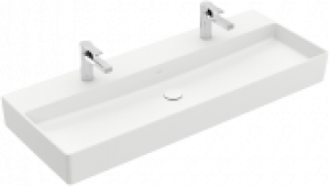 Villeroy & Boch Memento 2.0 – Waschtisch für 1-Loch Armaturen ohne Überlauf stone white CeramicPlus