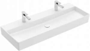 Villeroy & Boch Memento 2.0 – Waschtisch Unterseite ohne Überlauf stone white CeramicPlus