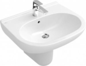 Villeroy & Boch O.novo – Lavabo  650×510 blanc avec CeramicPlus