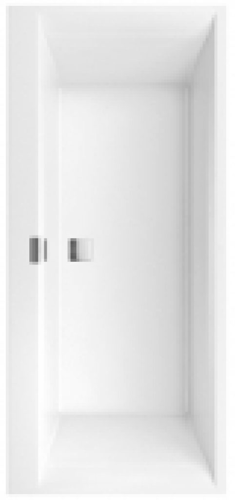 Villeroy & Boch Squaro Edge 12 – Baignore rectangulaire avec vidage/trop-plein prolongé 1800 x 800 mm star white