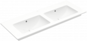 Villeroy & Boch Venticello – Lavabo double pour meuble 1300×500 blanc sans CeramicPlus