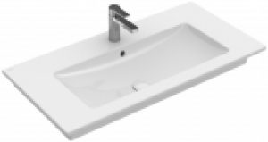 Villeroy & Boch Venticello – Lavabo pour meuble 1000×500 stone white avec CeramicPlus