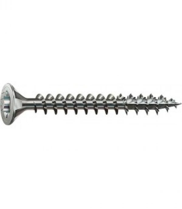 Vis a tete fraisee SPAX® inox A2 filetage plein T – STAR Plus Diam 6,0 x 70 mm, 100 pcs