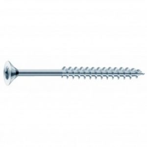 Vis à bois, inox A2, filetage partiel, tête fraisée