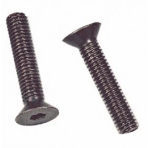 Vis à métaux – tête fraisée – empreinte 6 pans creux – acier brut