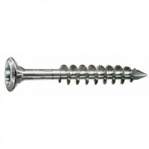 Vis pour bardage bois, autoperceuses, inox A2, tête fraisée crantée