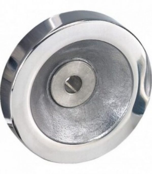 Volant plein en aluminium D160