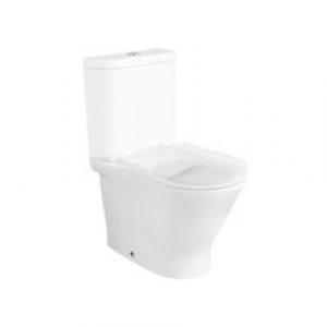 WC compact The Gap Round Rimless Roca