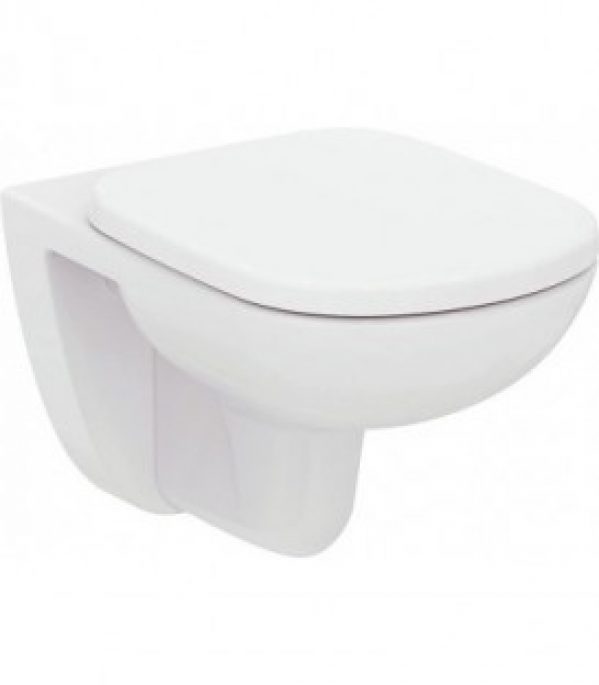 WC mural Ideal Standard Eurovit Plus, sans bord de rincage, blanc