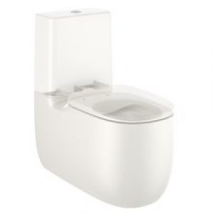 WC Rimless réservoir bas Beige Beyond 70,5 cm Roca