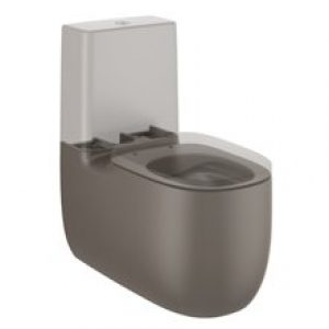 WC Rimless réservoir bas Café Beyond 70,5 cm Roca