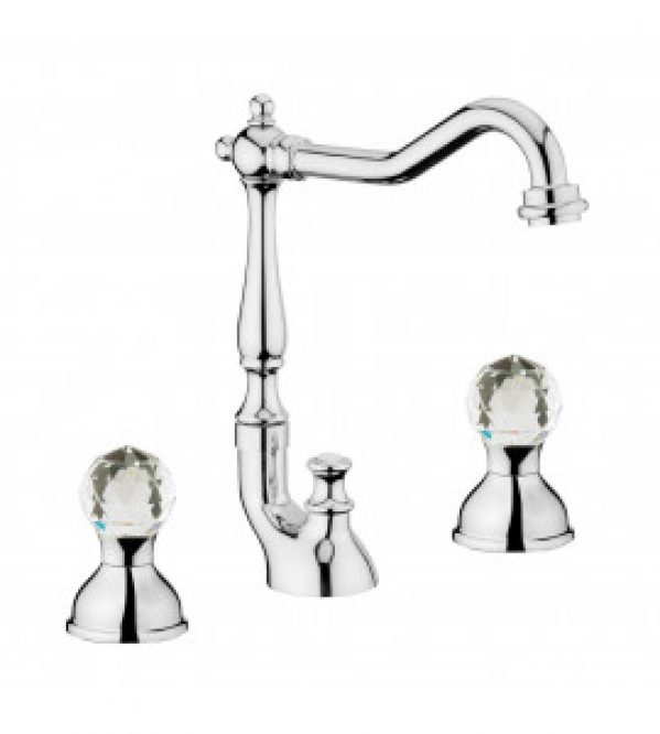 WEBERT – mélangeur de lavabo 3-trous bec mobile KARENINA…