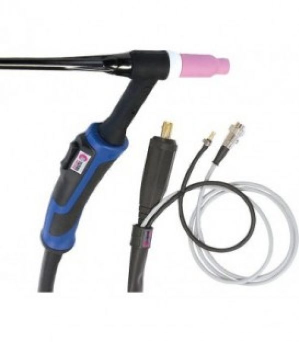 WIG Bruleur, Bruleur SR 26, Longueur 4m, prise 53-60mm² avec commutateur lateral, refroidi par eau