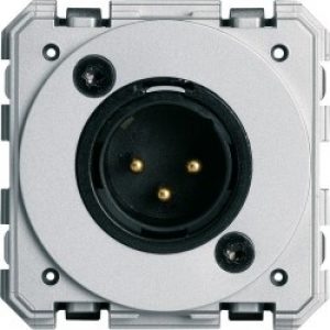 XLR mâle neutre bornier a vis – APPAREILLAGE MURAL GALLERY HAGER WXF624