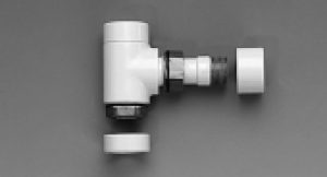 Zehnder – Retour raccord exclusive 1/2  »  » modèle d’angle, blanc »