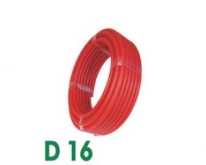 100m Tube PER nu Somatherm rouge Ø16 Pex A