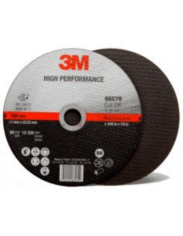 3M – Disque 230 x 2 mm à tronçonner l’acier – 1209514