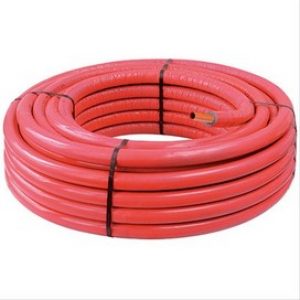 50m Tube PER prégainé isolé rouge Somatherm Ø16mm gaine 6mm