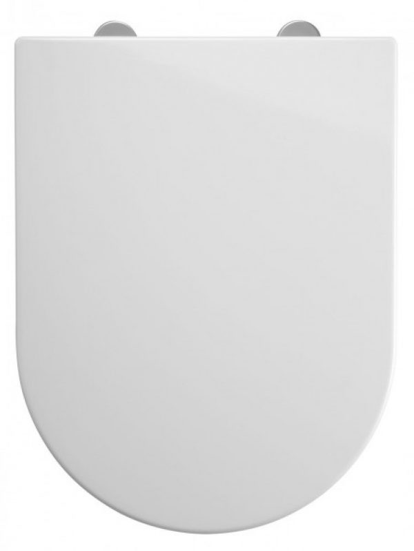 Abattant WC Frein de Chute Allibert RAINBOW Blanc Brillant Thermodur