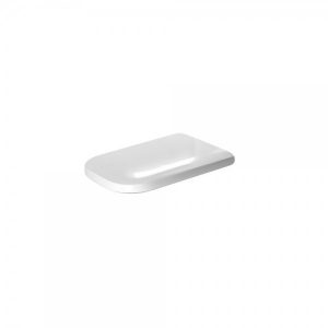 Abattant WC Frein de Chute Duravit Happy D.2 version longue avec fermeture amortie Blanc Duroplast