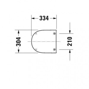 Abattant wc Standard Duravit ME by Starck pour urinoir Soft-closing White Satin Matt 0024093200
