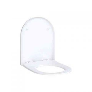 Abattant WC Standard Geberit Acanto Antibactérien 437x356x49mm Blanc