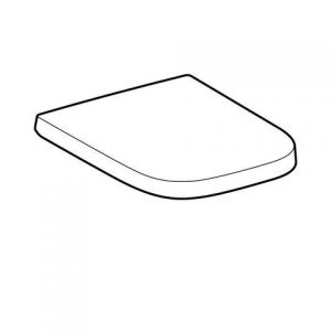 Abattant WC Standard Geberit Renova Plan 444x356x44mm Blanc