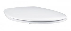 Abattant WC Standard Grohe Bau en céramique lunette seulement Blanc Alpin