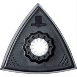 Abrasif triangulaire non perforé grain 120, vendu par 5