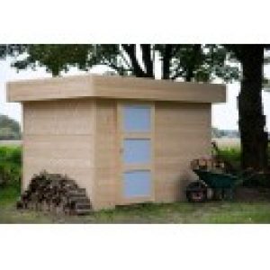 Abri de jardin bois toit plat Oslo