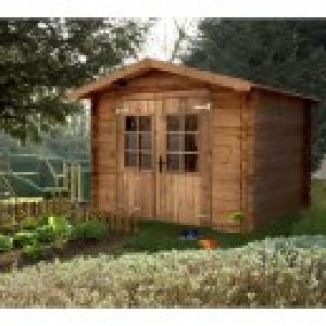 Abri emboité 248 x 248 cm ep 19mm MONDA