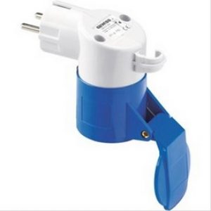 Adaptateur mobile domestique vers industriel 2P+T 16A 250V