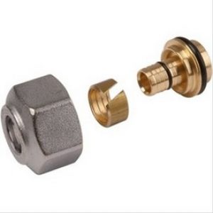 Adaptateur PER, pour collecteur R179  Giocamini Ø16 écrou 16 pour tube 13×16