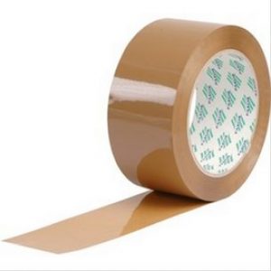 Adhésif polypro silencieux 50mm x 100m coloris havane